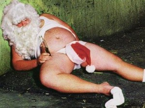 Santa Claus is a Drunk by Justin J. Johnson