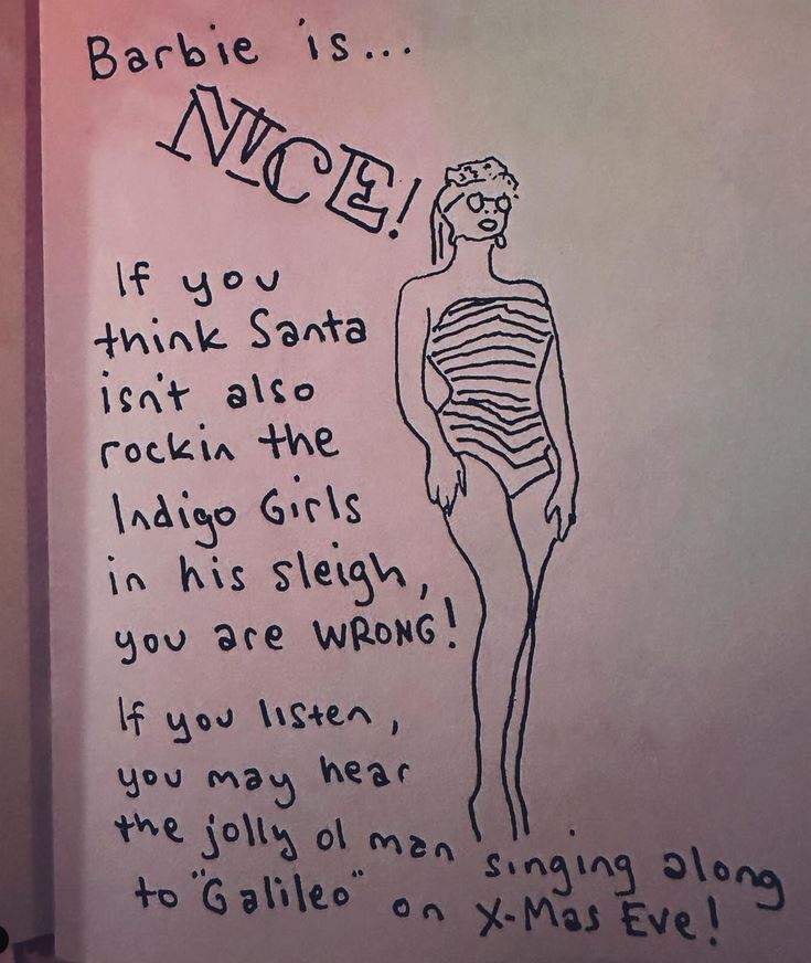 Barbie is Nice on Naughty and Nice List